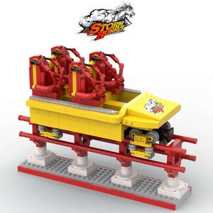 STORM RUNNER - Hersheypark ( only instructions and parts list )
