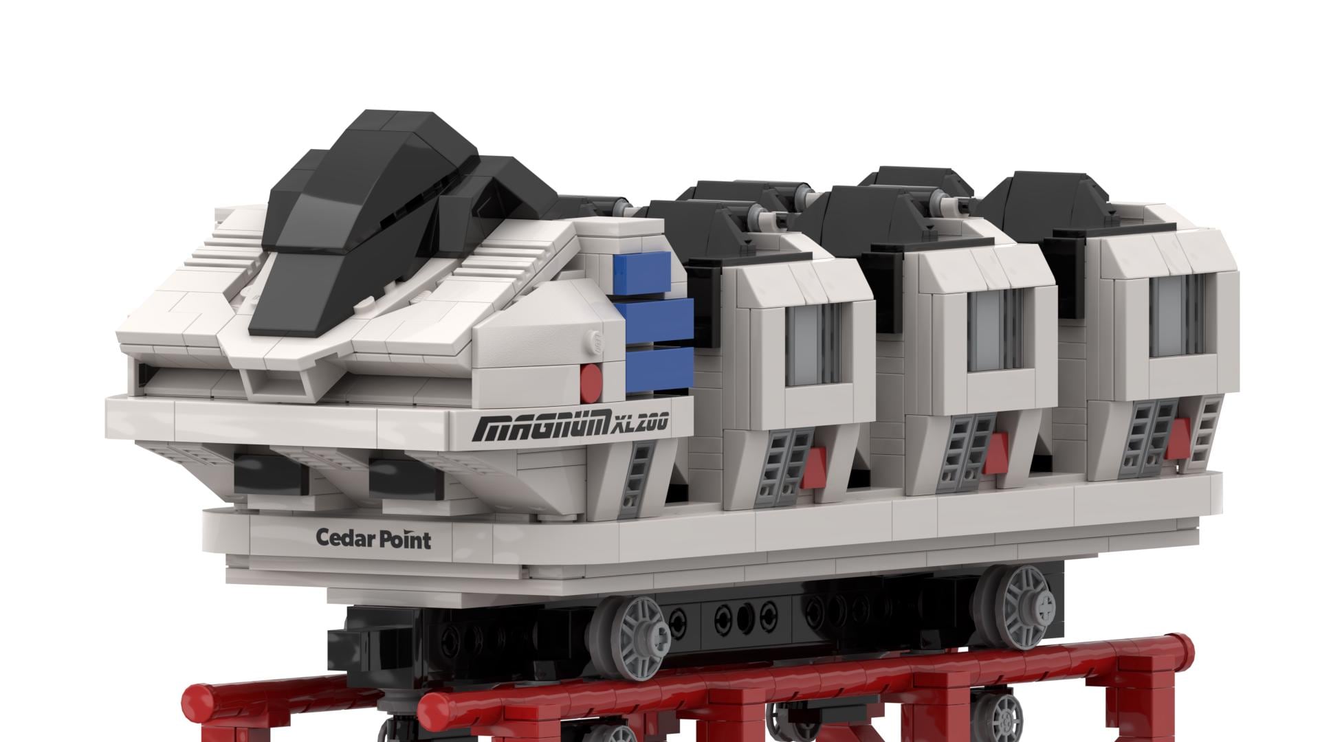 エルベ　コースター MAGNUM XL200 - Cedar Point ( Only Instructions and Parts List ) - Etsy