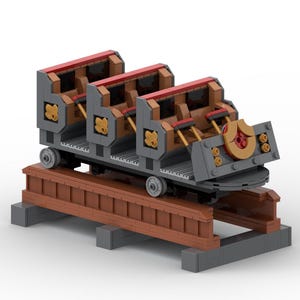 FIRE in the HOLE - Silver Dollar City ( only instructions and parts list )