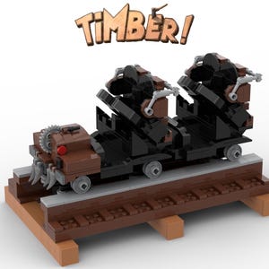 TIMBER - Walibi Rhône-Alpes ( only instructions and parts list )