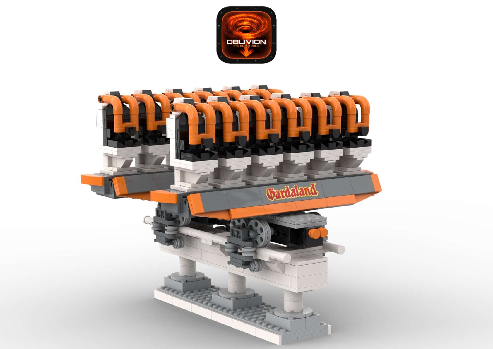 OBLIVION the Black Hole - Gardaland ( Only Instructions and Parts