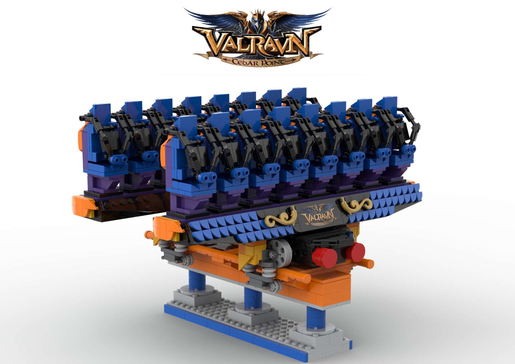 VALRAVN - Cedar Point ( Only Instructions and Parts List ) - Etsy