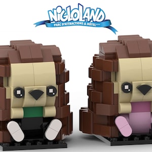 NIGLOLAND Mascot Brickheadz ( only instructions and parts list)