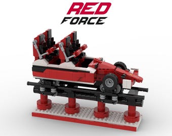 RED FORCE - PortAventura World ( only instructions and parts list )