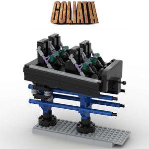 GOLIATH additional car - Walibi Holland ( only instructions and parts list )