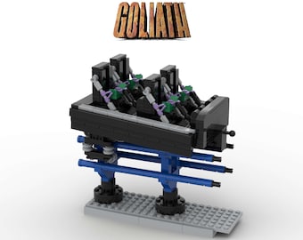 GOLIATH additional car - Walibi Holland ( only instructions and parts list )