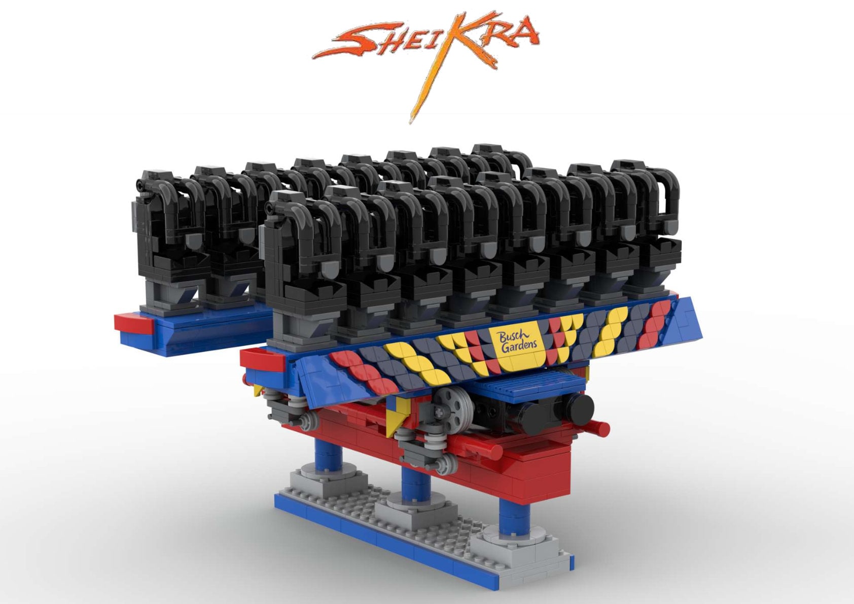 SHEIKRA - Busch Gardens Tampa Bay ( Only Instructions and Parts