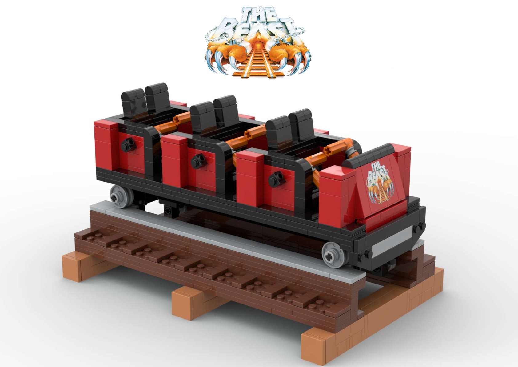 THE BEAST - Kings Island ( nur Anleitung und Teileliste )