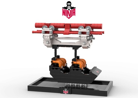 NINJA - Six Flags Magic Mountain ( Only Instructions and