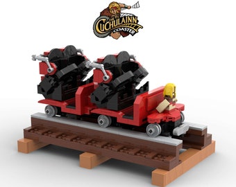 CU CHULAINN COASTER - Emerald Park ( only instructions and parts list )