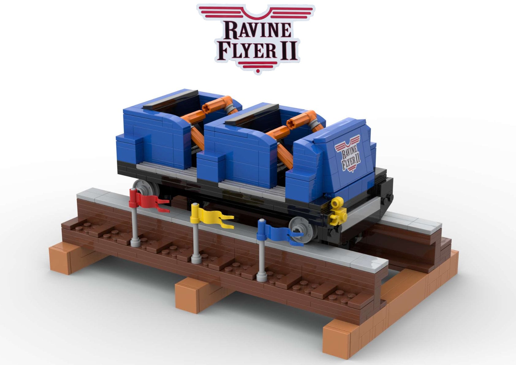 RAVINE FLYER II - Waldameer Park ( only instructions and parts list )
