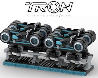 TRON Lightcycle / Run - Walt Disney World's Magic Kingdom ( only instructions and parts list )