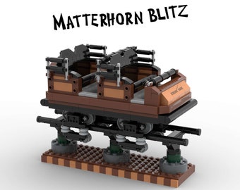 MATTERHORN BLITZ - Europa Park ( only instructions and parts list )