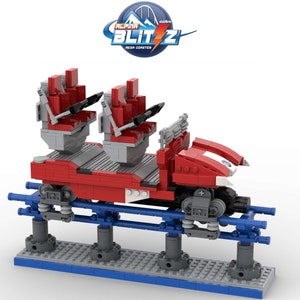 ALPINA BLITZ - Red train - Nigloland ( only instructions and parts list )