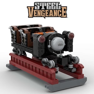 STEEL VENGEANCE - Cedar Point (説明書と部品リストのみ)