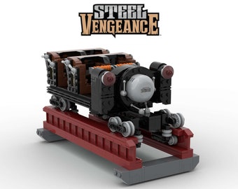 STEEL VENGEANCE - Cedar Point (solo instrucciones y lista de piezas)