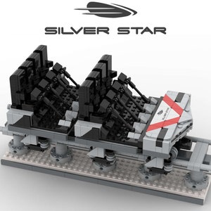 SILVER STAR - Europa Park ( only instructions and parts list )