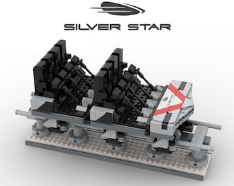 SILVER STAR - Europa Park (uniquement le mode d'emploi et la liste des pièces détachées)