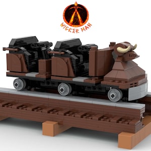 WICKER MAN - Alton Towers ( only instructions and parts list )