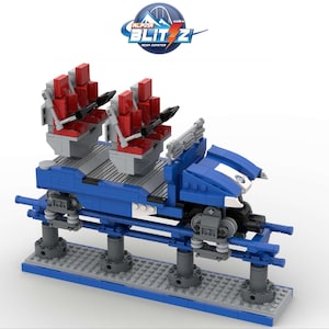 ALPINA BLITZ - Blue train - Nigloland ( only instructions and parts list )