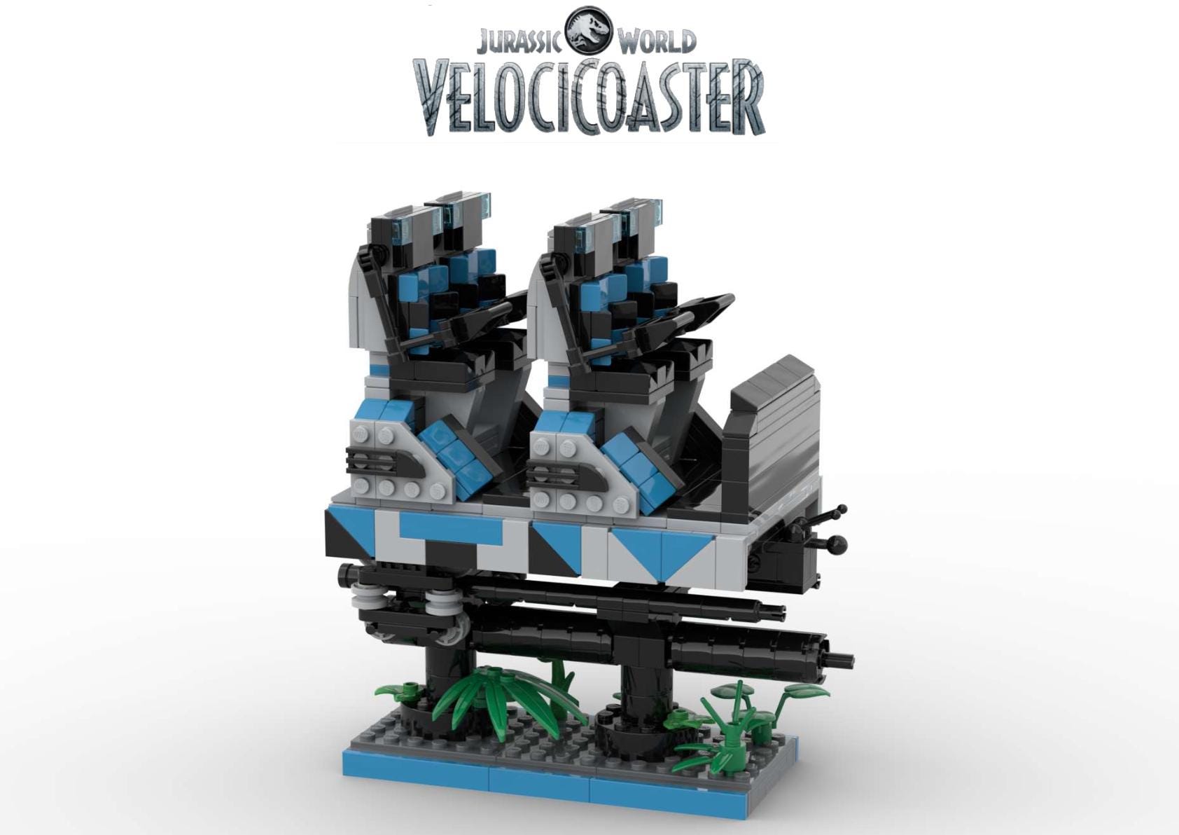 VELOCICOASTER additional car - Universal's Islands of Adventure ( only instructions and parts list )