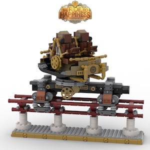RIDE TO HAPPINESS - Plopsaland de Panne ( only instructions and parts list )