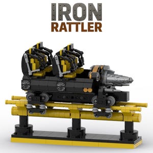 IRON RATTLER - Six Flags Qiddiya ( Digital instructions )