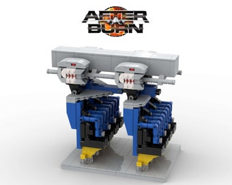AFTERBURN - Carowinds ( only instructions and parts list )