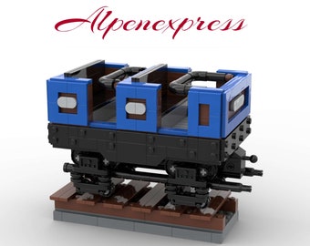 ALPENEXPRESS ENZIAN "Old Model - Wagon" - Europa Park ( only instructions and parts list )