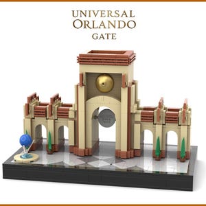Universal Studios Orlando Gate ( only instructions and parts list )