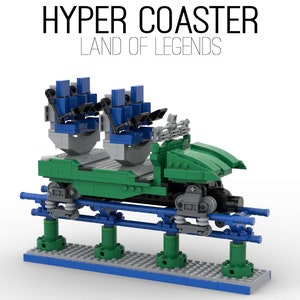 HYPER COASTER The Land of Legends only instructions and parts list image 1