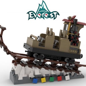 EXPEDITION EVEREST / Disney&#39;s Animal Kingdom ( only instructions and parts list )
