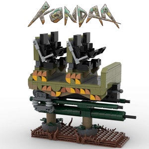 KONDAA additional car - Walibi Belgium ( only instructions and parts list )