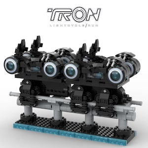 TRON Lightcycle / Run - Walt Disney World&#39;s Magic Kingdom ( only instructions and parts list )
