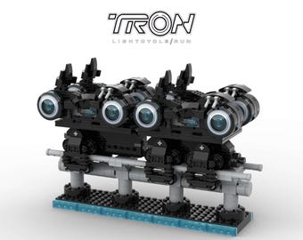 TRON Lightcycle / Run - Walt Disney World&#39;s Magic Kingdom ( only instructions and parts list )