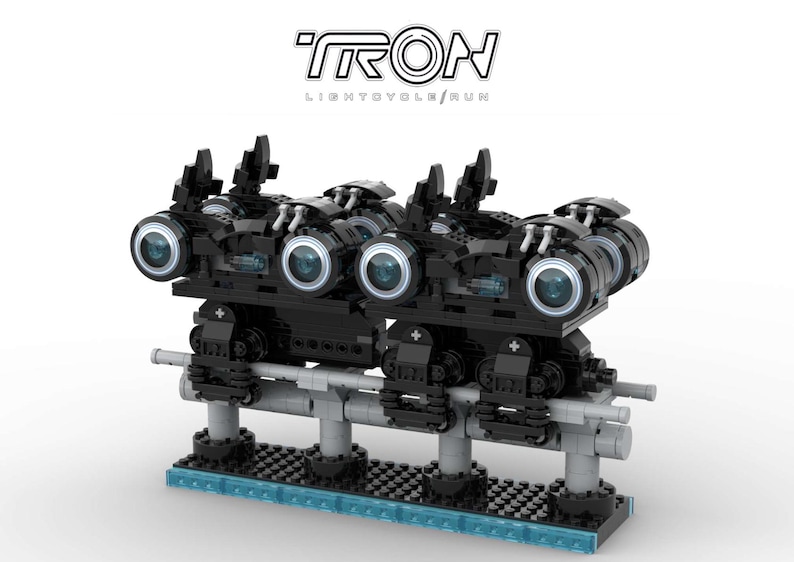 TRON Lightcycle / Run - Walt Disney World's Magic Kingdom ( Digital instructions ) image 1