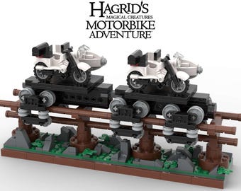 HAGRID&#39;s Magical Creatures Motorbike adventure - Universal&#39;s Islands of Adventure ( only instructions and parts list )