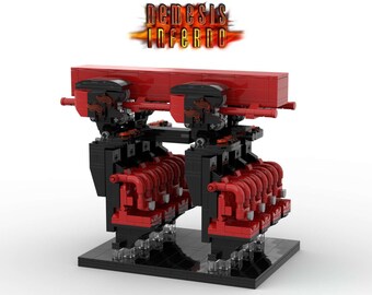 NEMESIS INFERNO - Thorpe Park ( only instructions and parts list )