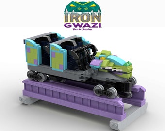 IRON GWAZI - Busch Gardens Tampa Bay ( only instructions and parts list )