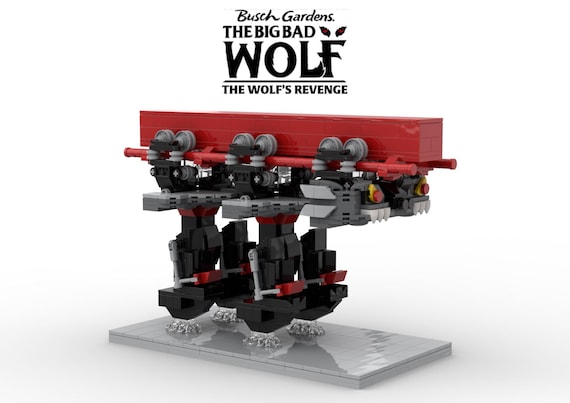 BIG BAD WOLF - Wolf's Revenge - Busch Gardens Williamsburg ( Only