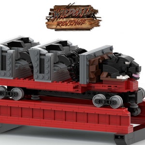 WILDCAT&#39;S REVENGE - Black Train - Hersheypark ( only instructions and parts list )