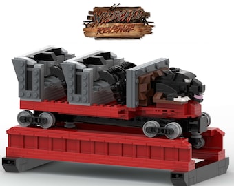 WILDCAT'S REVENGE - Black Train - Hersheypark ( only instructions and parts list )