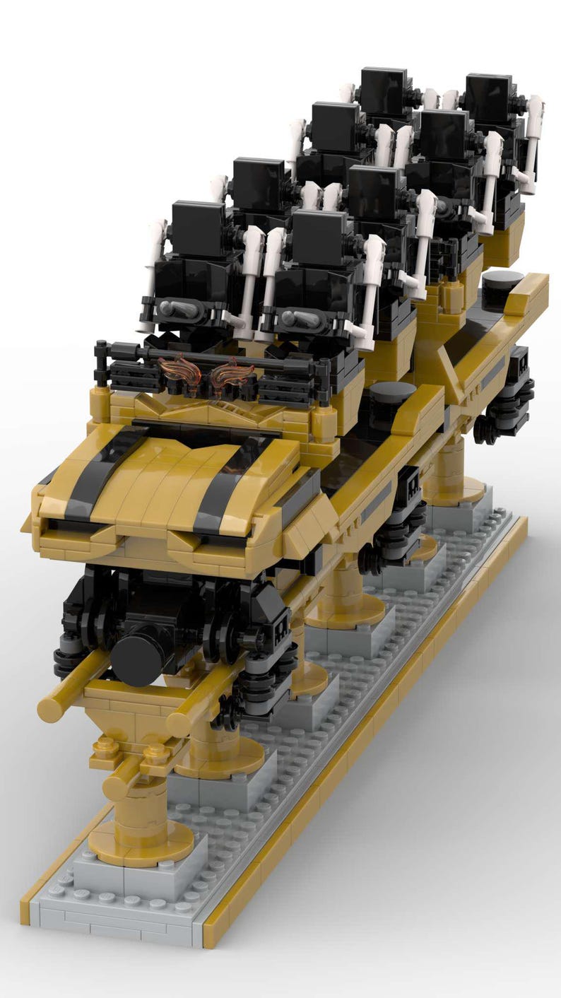 HYPERIA Additional Car - Thorpe Park ( Only Instructions and Parts List ...