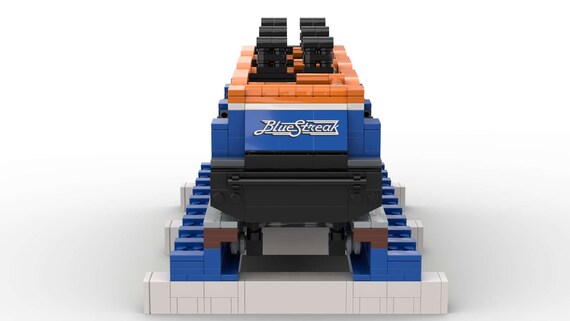 BLUE STREAK - Cedar Point ( Only Instructions and Parts List ) - Etsy