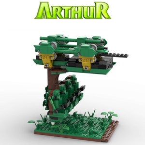 ARTHUR - Royaumes des Minimoys - 追加の 3 台目の車両 - Europa Park (説明書と部品リストのみ)