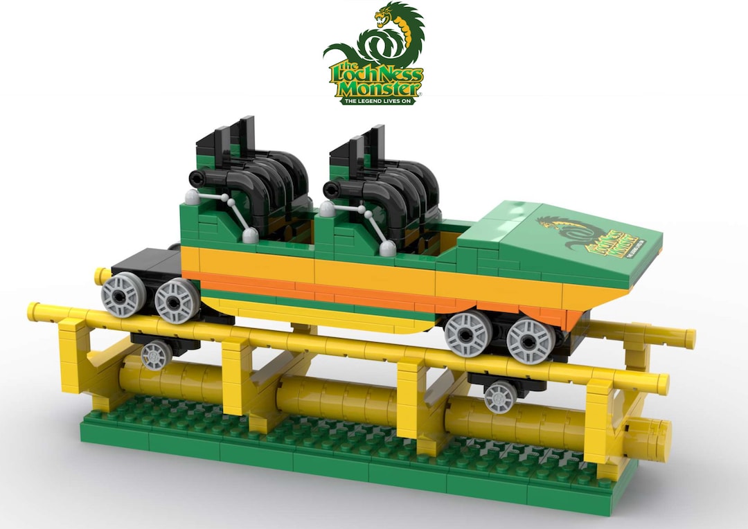 LOCH NESS MONSTER Busch Gardens Williamsburg Only Instructions and  Parts List