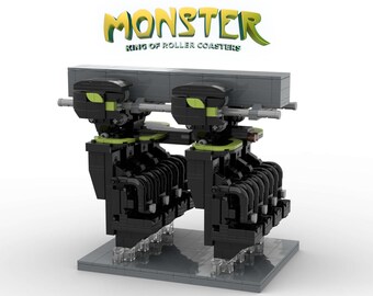 MONSTER - Grona Lund ( only instructions and parts list )