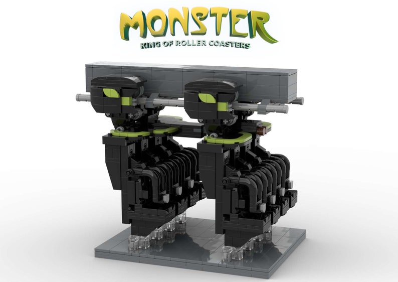 MONSTER Grona Lund only instructions and parts list image 1