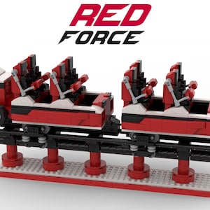 RED FORCE Additional car - PortAventura World ( only instructions and parts list )