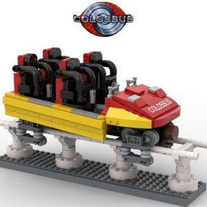 COLOSSUS - Thorpe Park ( only instructions and parts list )